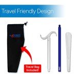 Extra Long 35.5 Inch Shoe Horn with Bag