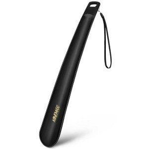 Long Handle Plastic Shoe Horn for Seniors