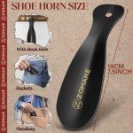 ZOMAKE 7.5-Inch Travel Metal Shoe Horn