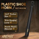 Long Handle Plastic Shoe Horn for Seniors