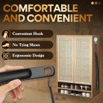 Long Handle Plastic Shoe Horn for Seniors