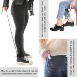 Long Handle Foldable Shoe Horn for Travel