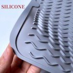 Nightstand Waterproof Protector Mat for CPAP Machine, Prevents Vibration and Noise, Silicone Non-Slip Protector Mat Keep Machine in Place