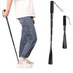 Adjustable Long Handle Shoe Horn for Seniors