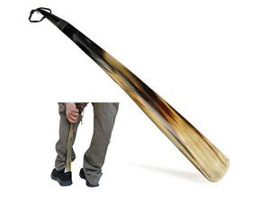Handmade Long Handle Shoe Horn for Easy Mobility