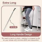 Long Handle Shoe Horn for Seniors and Pregnant Women
