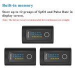 Wellue Bluetooth Pulse Oximeter Fingertip, Blood Oxygen Saturation Monitor with Free APP, Batteries, Carry Bag & Lanyard