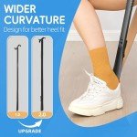 Adjustable Long Handled Shoe Horn for Easy Dressing