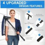 Adjustable Long Handled Shoe Horn for Easy Dressing