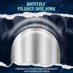 NINEMAX Metal Shoe Horn Set, 42cm & 19cm