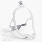 OWILIWO Nasal Nose Mask for Dreamwear, Upgrade Nasal Frame Assembly Includes Headgear, Frame, 3 Size Nasal Pillow and Absorbent Cloth