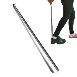 Extra Long Stainless Steel Shoe Horn - 23 Inch
