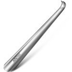 Long-Handled Stainless Steel Shoe Horn for Seniors