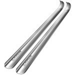 ZOMAKE 16.5-Inch Stainless Steel Shoe Horns 2-Pack