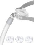 Nasal Pillow Replacement Kit with Headgear - Replacement Set for P10 - Oxygen Mask Includes Small, Medium, Large Nose Pillow and Hose - Reusable Supplies