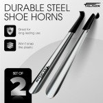 Falkon Long Handle Shoe Horn Set - 16.5