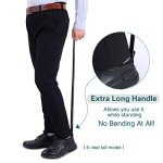 Long Handle Stainless Steel Shoe Horn for Comfort