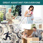 Long Handle Stainless Steel Shoe Horn for Comfort