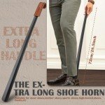 ZOMAKE 72CM Extra Long Metal Shoehorn for Seniors