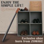 ZOMAKE 72CM Extra Long Metal Shoehorn for Seniors