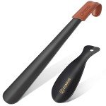 ZOMAKE Stainless Steel Shoe Horn Set - 2pcs