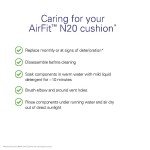 ResMed AirFit N20 Cushion - Nasal CPAP Mask Cushion Replacement - InfinitySeal Design - Soft Silicone - CPAP Accessories - Medium