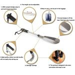 Adjustable Long Reach Shoe Horn - Stainless Steel