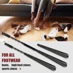 Fanwer Adjustable 29.8 Inch Shoe Horn for Travel