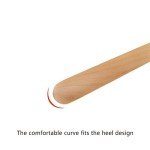 Musowood Yellow Wooden Shoe Horn, 38.1 cm