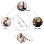 Stainless Steel Shoe Horn Set - Long Handle & Travel