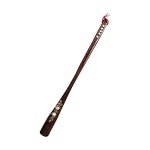 Extra Long Durable Wooden Shoehorn with Rope