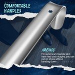 NINEMAX Long Handle Metal Shoe Horn - 2 Pack