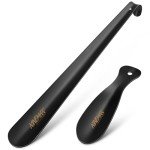 NINEMAX Stainless Steel Long Handled Shoe Horn