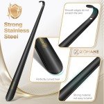 31.5 Inch Stainless Steel Long Handled Shoe Horn
