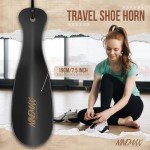 NINEMAX Stainless Steel Long Handled Shoe Horn