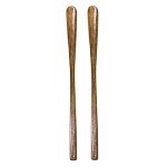 2-Pack 21-inch Wooden Shoe Horns for Easy Use