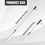 Extendable Stainless Steel Shoe Horn for Easy Use