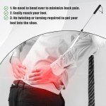 Extendable Stainless Steel Shoe Horn for Easy Use