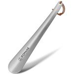 Stainless Steel Shoe Horn with Rope & Hook