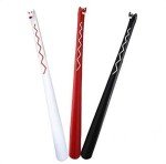 Kids' 60 cm Red Hanging Plastic Shoe Horn