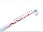 Kids' 60 cm Red Hanging Plastic Shoe Horn