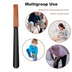 Extra Long Metal Shoe Horn with Comfort Grip