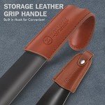 ZOMAKE Metal Shoe Horns Set for Seniors