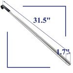 HOUNDSBAY 31.5" Metal Shoe Horn with Grip