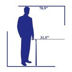 HOUNDSBAY 31.5" Metal Shoe Horn with Grip