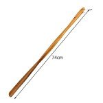 Extra Long Shoe Horn for Seniors, 74cm Wooden