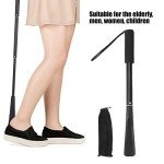 Retractable Long Handle Shoe Horn for Seniors