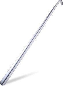 Extra Long Metal Shoe Horn with Comfortable Grip