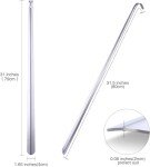 Extra Long Metal Shoe Horn with Comfortable Grip