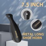 ZOMAKE Long Handle Shoe Horn for Seniors - 3 Pack